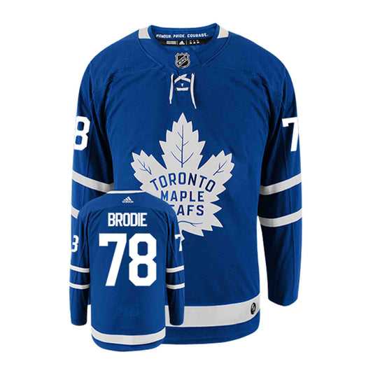 Men%27s Toronto Maple Leafs #78 TJ BRODIE Royal Blue Adidas Stitched NHL Jersey Dzhi->st.louis blues->NHL Jersey